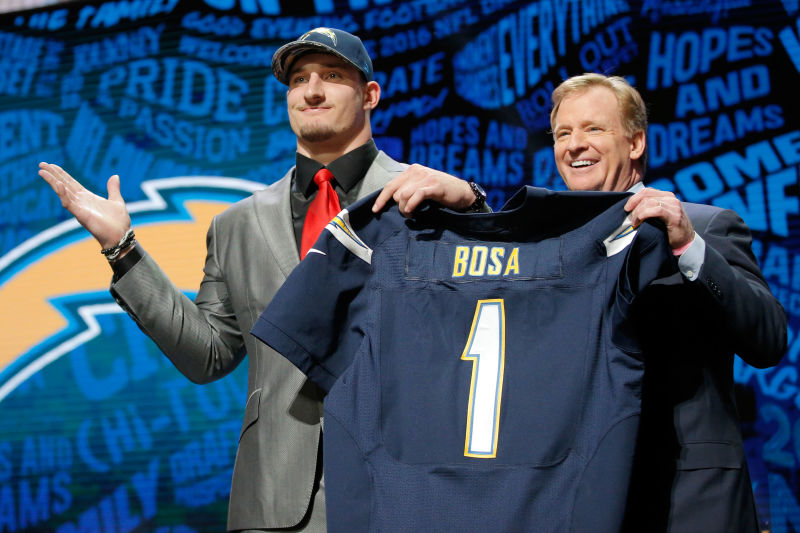 Chargers announce they've signed Joey Bosa to 4-year deal