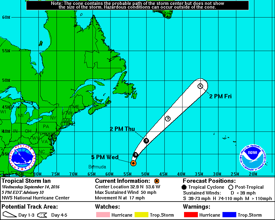 Tropical Storm Julia keeping strength off coast of Carolinas