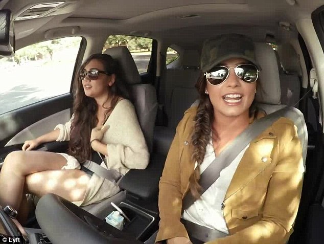 Demi Lovato goes undercover as cab driver