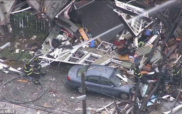 2 homes leveled in Paterson, NJ explosion