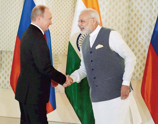 India, Russia Likely To Sign Key Defence Deals Worth Billions Today