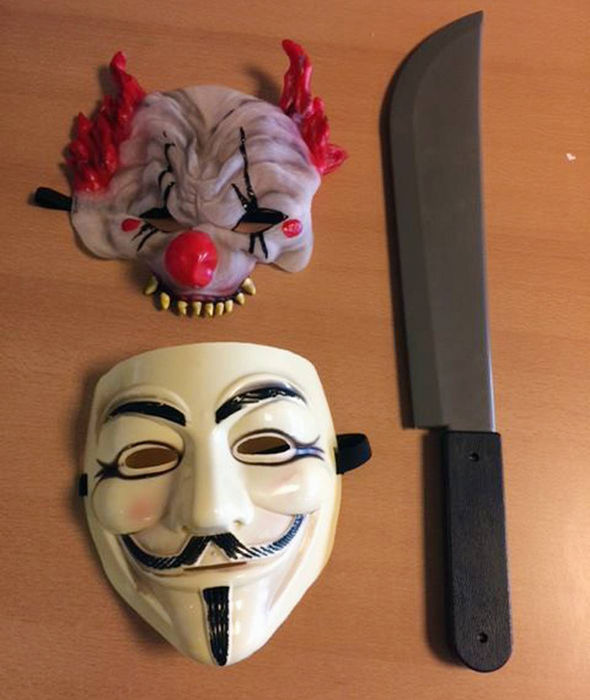 Police Scotland issue warning over 'killer clown' craze