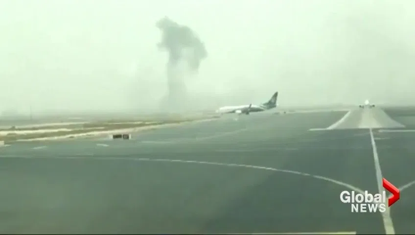 Chaos inside Emirates plane that crash-landed in Dubai