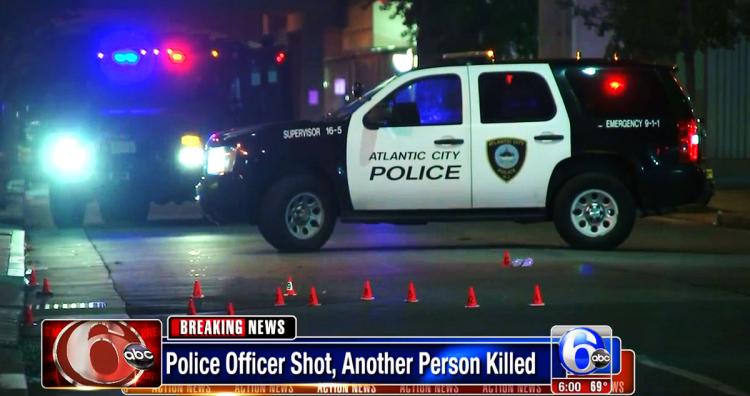 Atlantic City cop shot and in surgery
