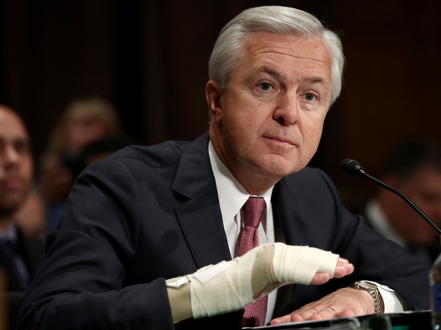 Wells Fargo claws back part of CEO, other executive's salary