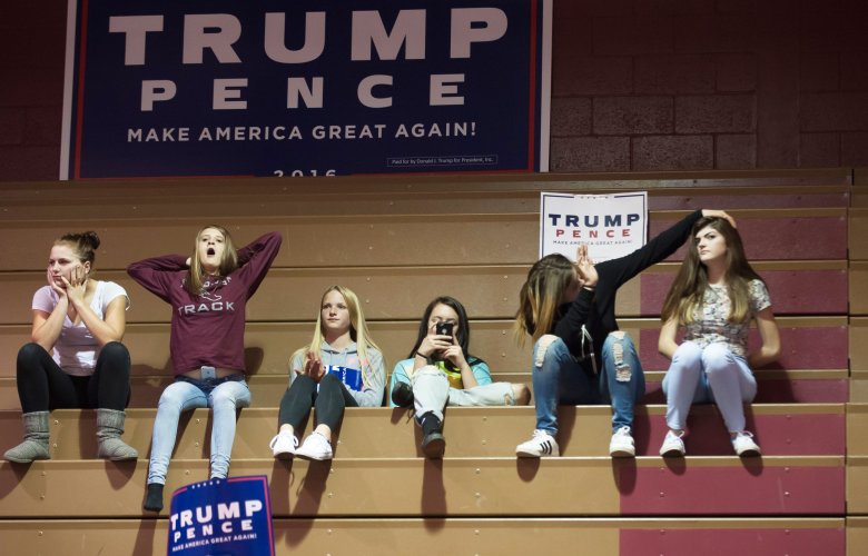 Trump denies sexual assault allegations at rally