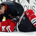 Brian Campbell of the Blackhawks in Lineup for Game Four