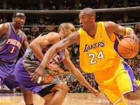 Kobe Bryant lights up the Phoenix Suns in game one of West Finals