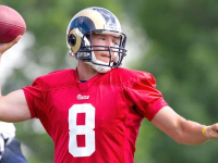 St. Louis Rams Sam Bradford Takes a Beating in Debut
