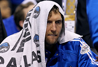 Dallas Mavericks superstar Dirk Nowitzki says he no longer has fever