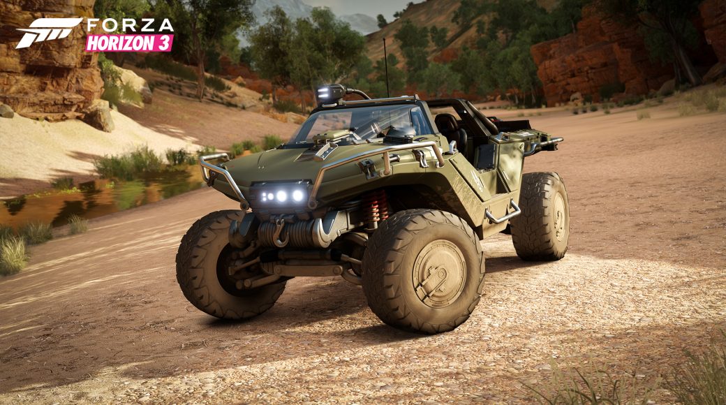 Drive Halo's Warthog in Forza Horizon 3