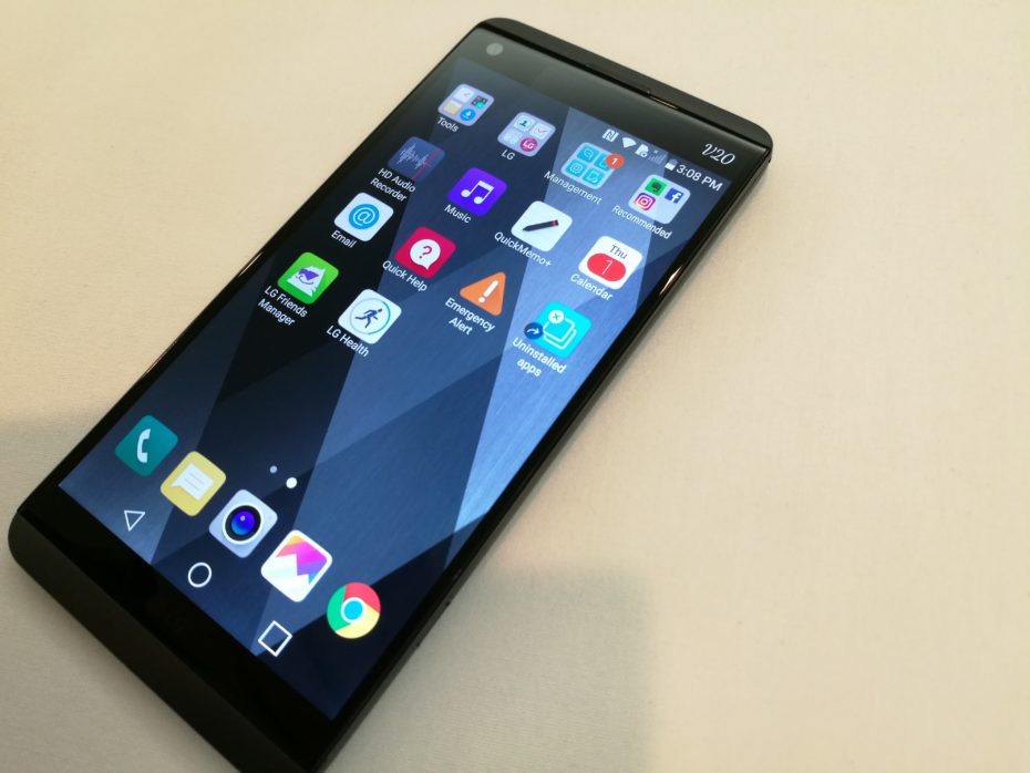 AT&T says it plans to carry the LG V20